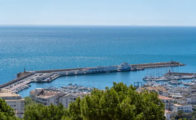 View of Altea harbour