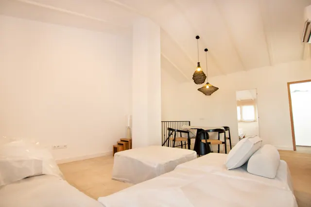 Building with two independent apartments, second line from the beach in L'Olla, Altea, Altea
